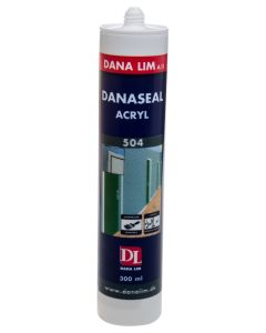 Danalim Akryylimassa 504 Valkoinen  300 ml