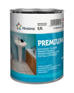 Värisilmä Premium kosteiden tilojen puolihimmeä maali 0,9L