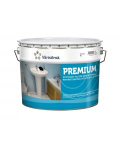 Värisilmä Premium kosteiden tilojen puolihimmeä maali 9L