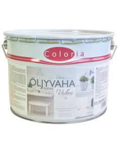 Coloria Öljyvaha valkea 9L
