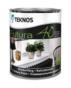 Futura 40 Puolikiiltävä kalustemaali 0,9L