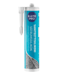 Kiilto Saniteettisilikoni 48 Hiilenharmaa 310Ml