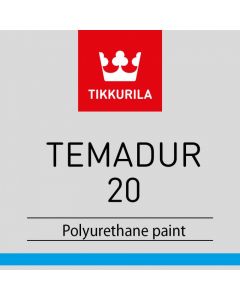 Temadur 20, 2K- Himmeä Polyuretaanimaali 7,5 L