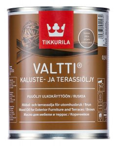 Valtti Kaluste- ja  terassiöljy ruskea 0,9L