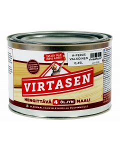 Virtasen 4 Öljynmaali -  valkoinen tai sävytetty  0,9L