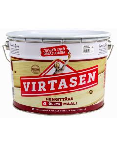 Virtasen 4 Öljyn Maali 10L Okran Keltainen