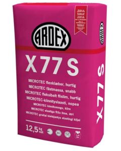 Ardex X77 S Harmaa 12,5Kg Laatan kiinnityslaasti
